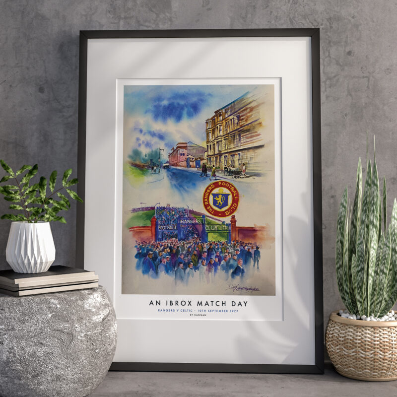 Football Clubs in GB' Poster, picture, metal print, paint by Indra