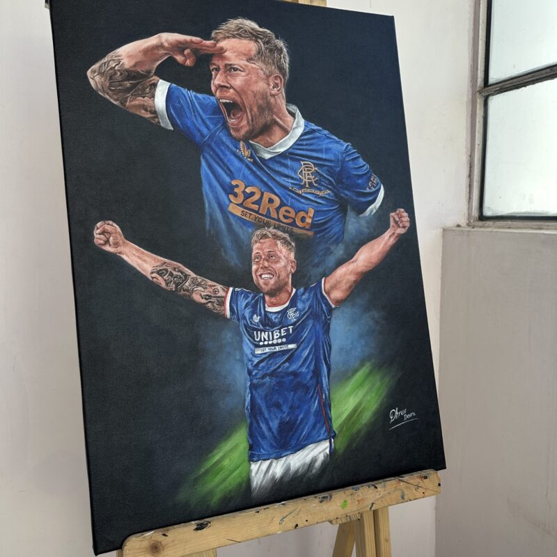 Scott Arfield - Original Artwork