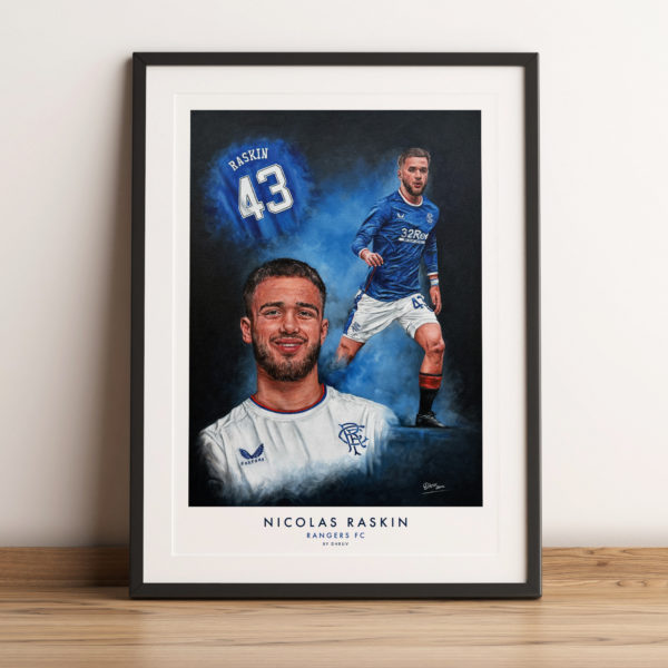 Nicolas Raskin – Limited Edition Prints (100) - The Football Art Club