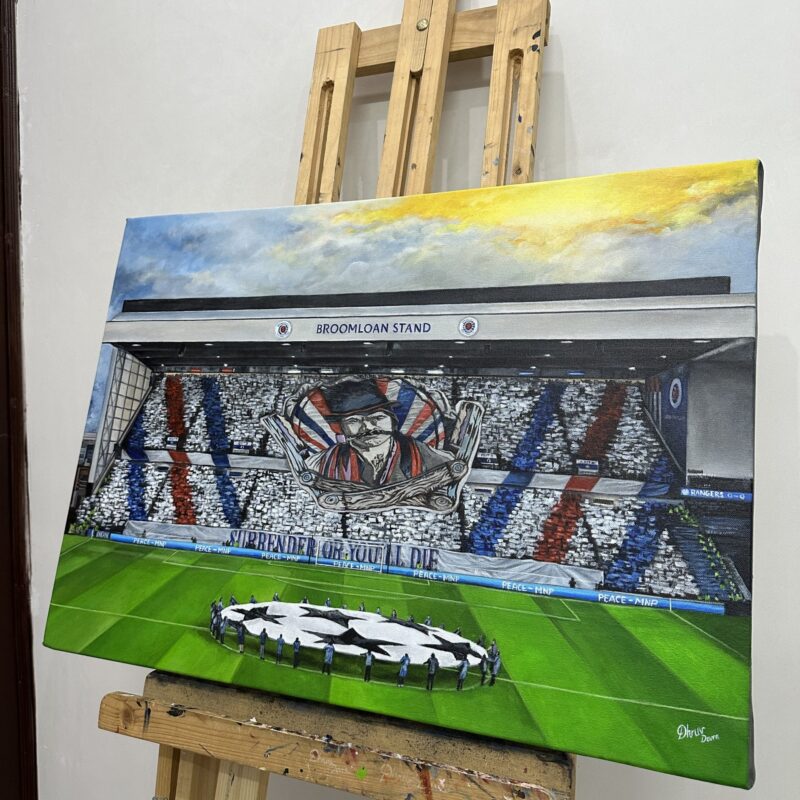 Surrender Or You'll Die - Original Artwork