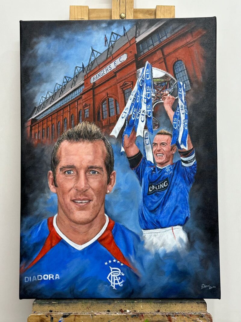 Hall Of Fame, Fernando Ricksen - Original Artwork