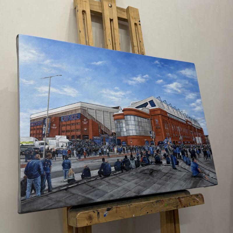 Me And My Wee Pal Joe - Original Artwork