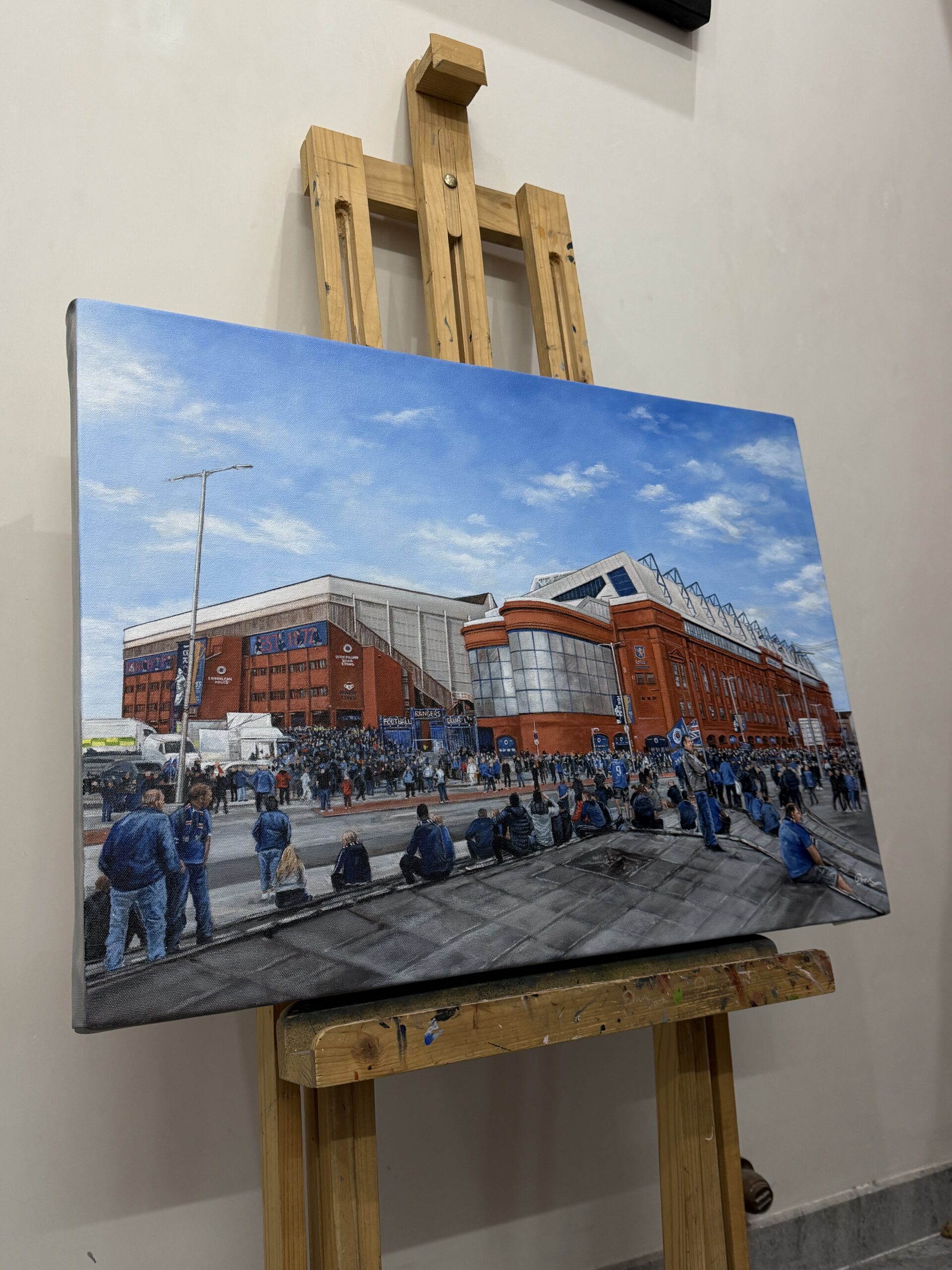 Me And My Wee Pal Joe - Original Artwork