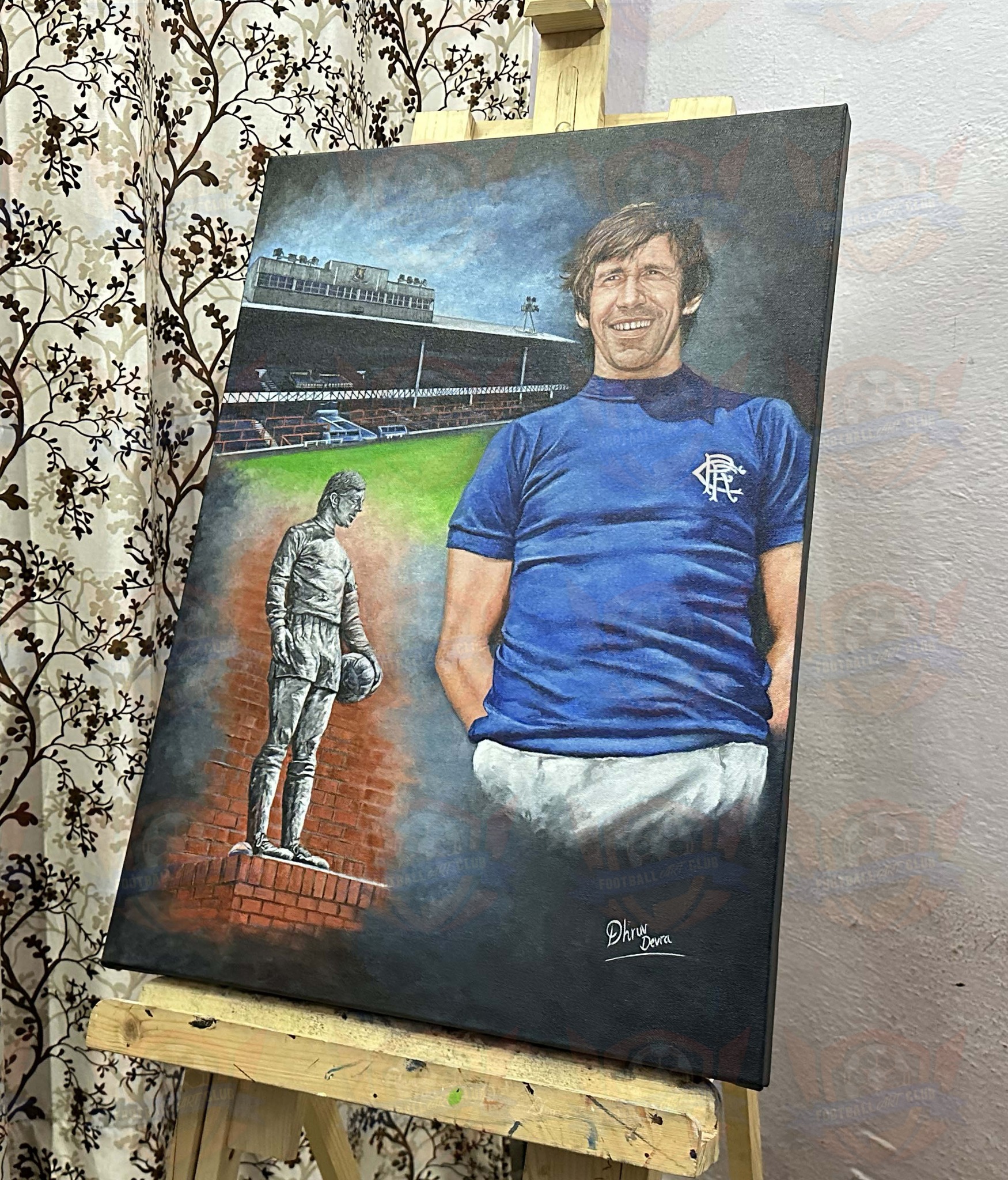 The Greatest, John Greig - Original Artwork