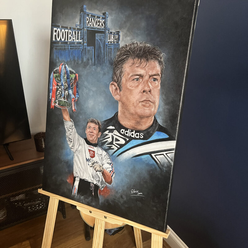 The Greatest, Andy Goram - Original Artwork