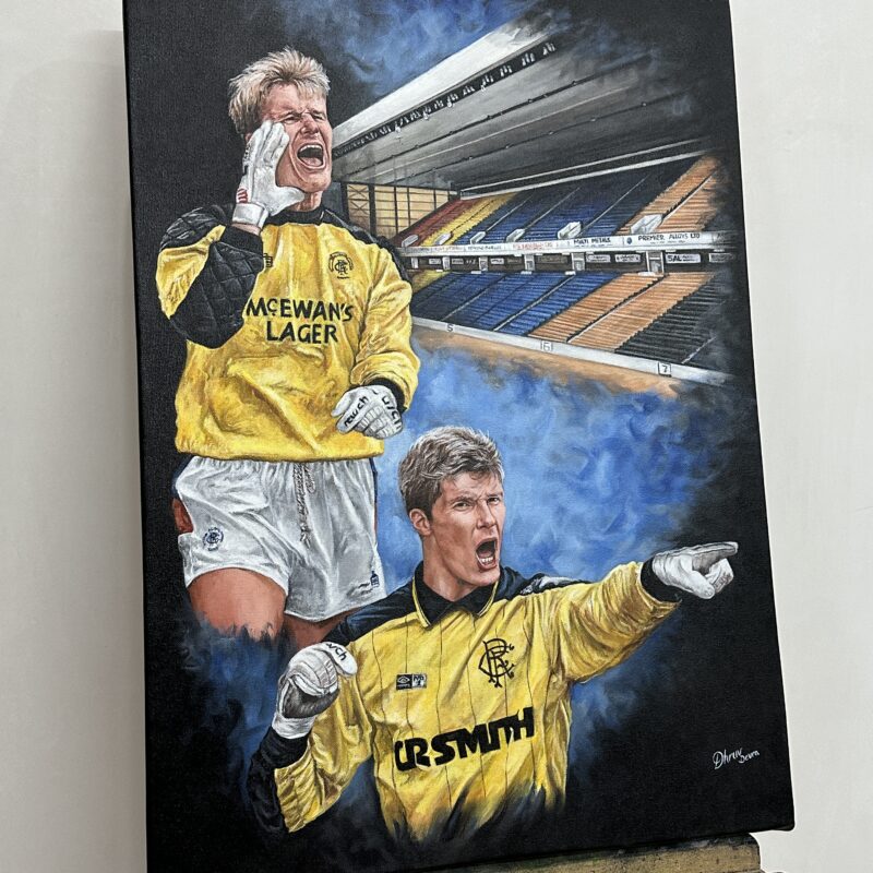 Hall Of Fame, Chris Woods - Original Artwork