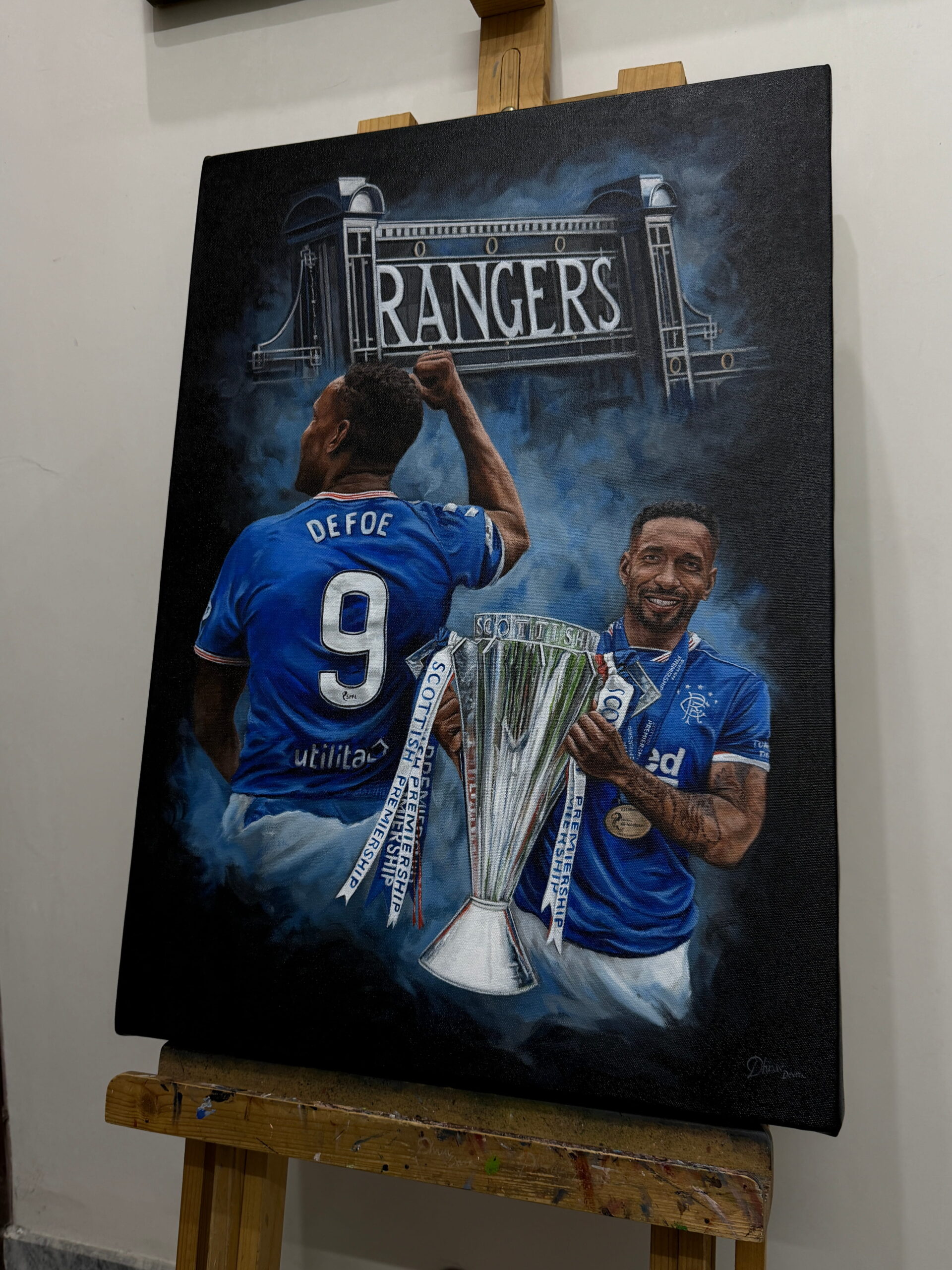 Jermain Defoe - Original Artwork